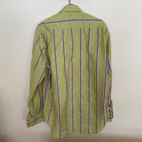 Men's Robert Graham Long Sleeve Button Down Dress Shirt - Picture 2 of 3